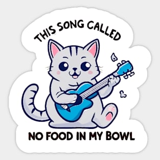 Cat Song Sticker